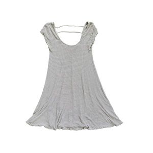 American Eagle Outfitters Striped Pullover Stretchy Crewneck Casual Dress EUC S